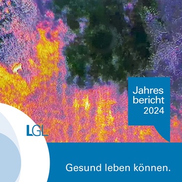 Vordere Umschlagsseite des Jahresberichtsfolders 2024