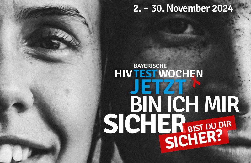 HIV Testwochen Werbebanner.